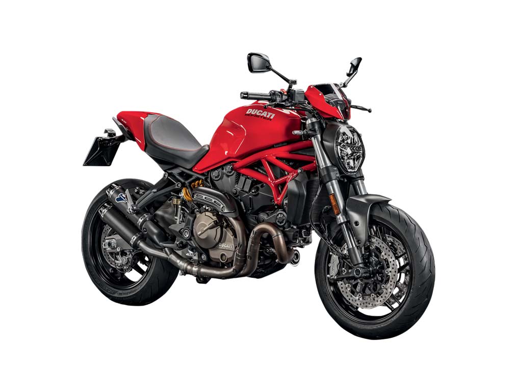 Monster 821 on sale red